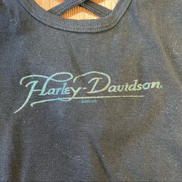 Vintage 2001 Harley-Davidson love sleeve cotton tee SZ XL - Picture 2 of 5